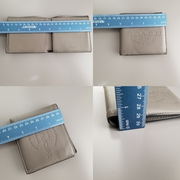COACH Men's Billfold wallet - Picture 6 of 16